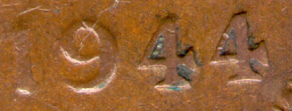1944-Penny--Feet-Of-4-Variety.?